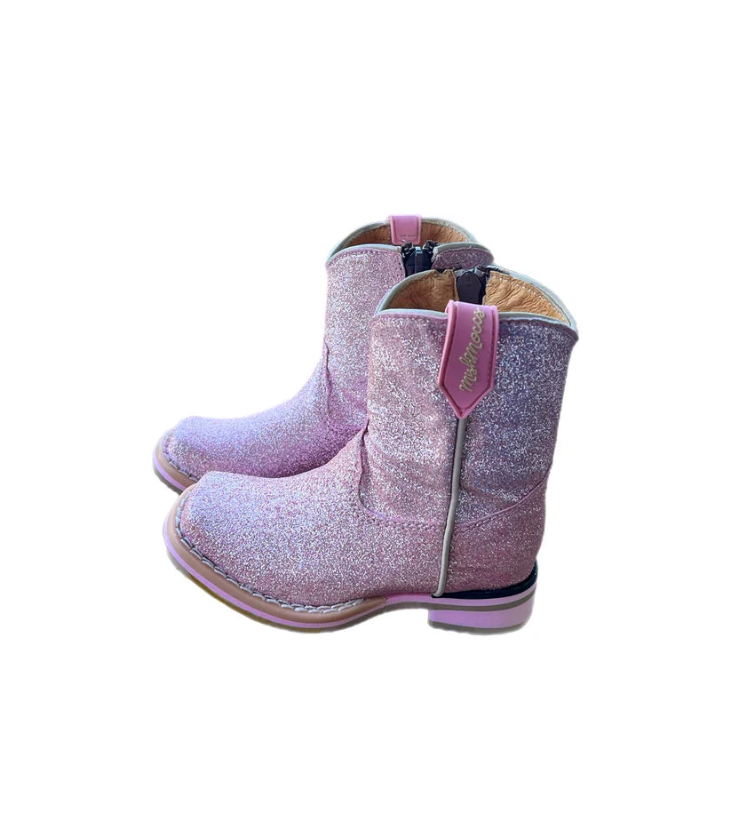 Pink Princess - Square Toe Boots (size up)