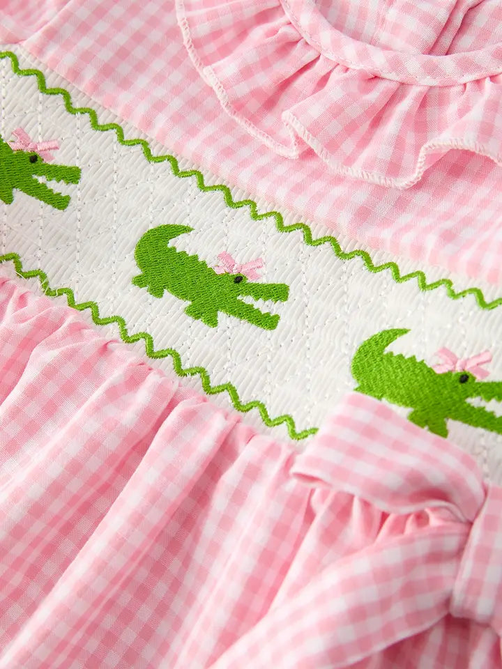 Later Gator Pink Dress