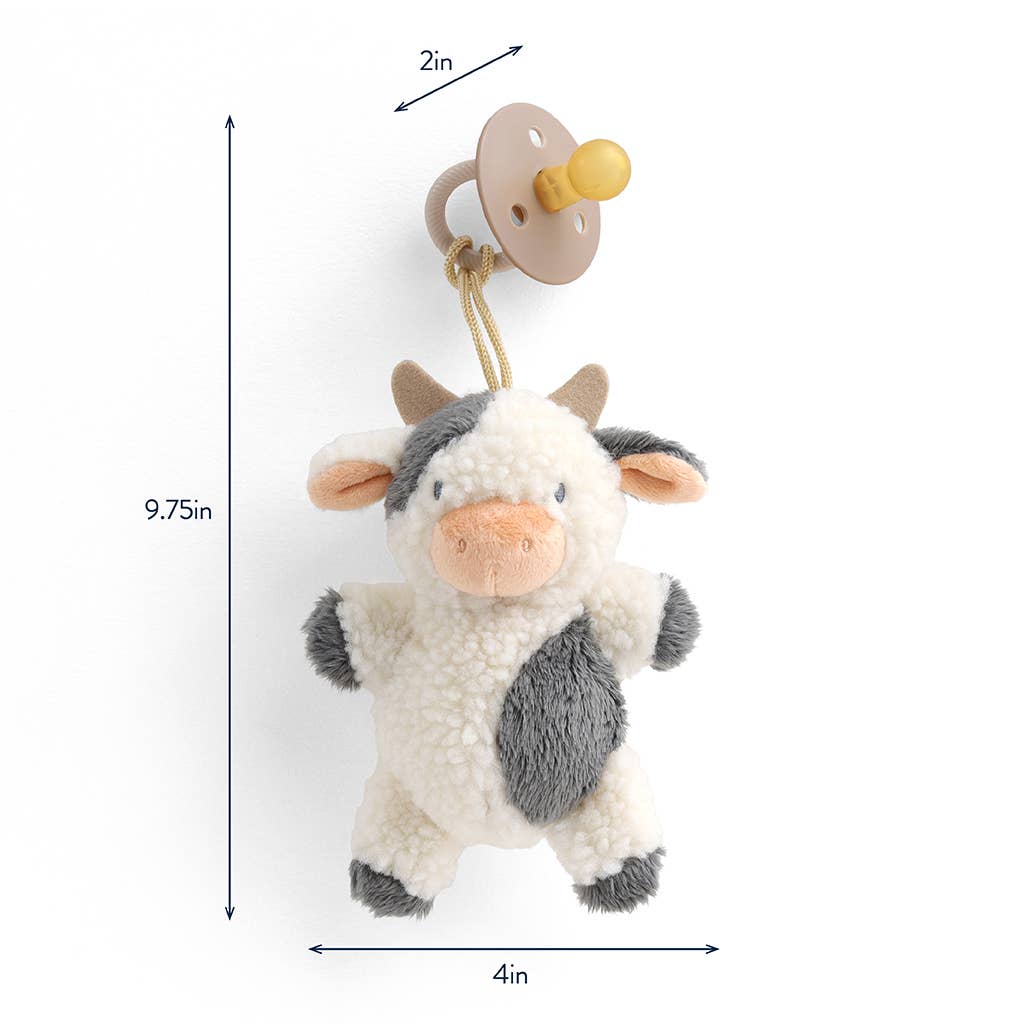 *FOUR OPTIONS* Bitzy Pal Natural Rubber Pacifier & Plush