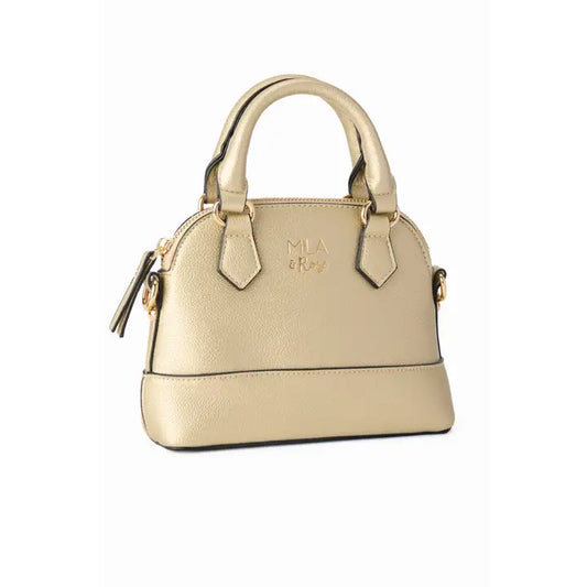 Gold Metallic Girl's Crossbody Purse