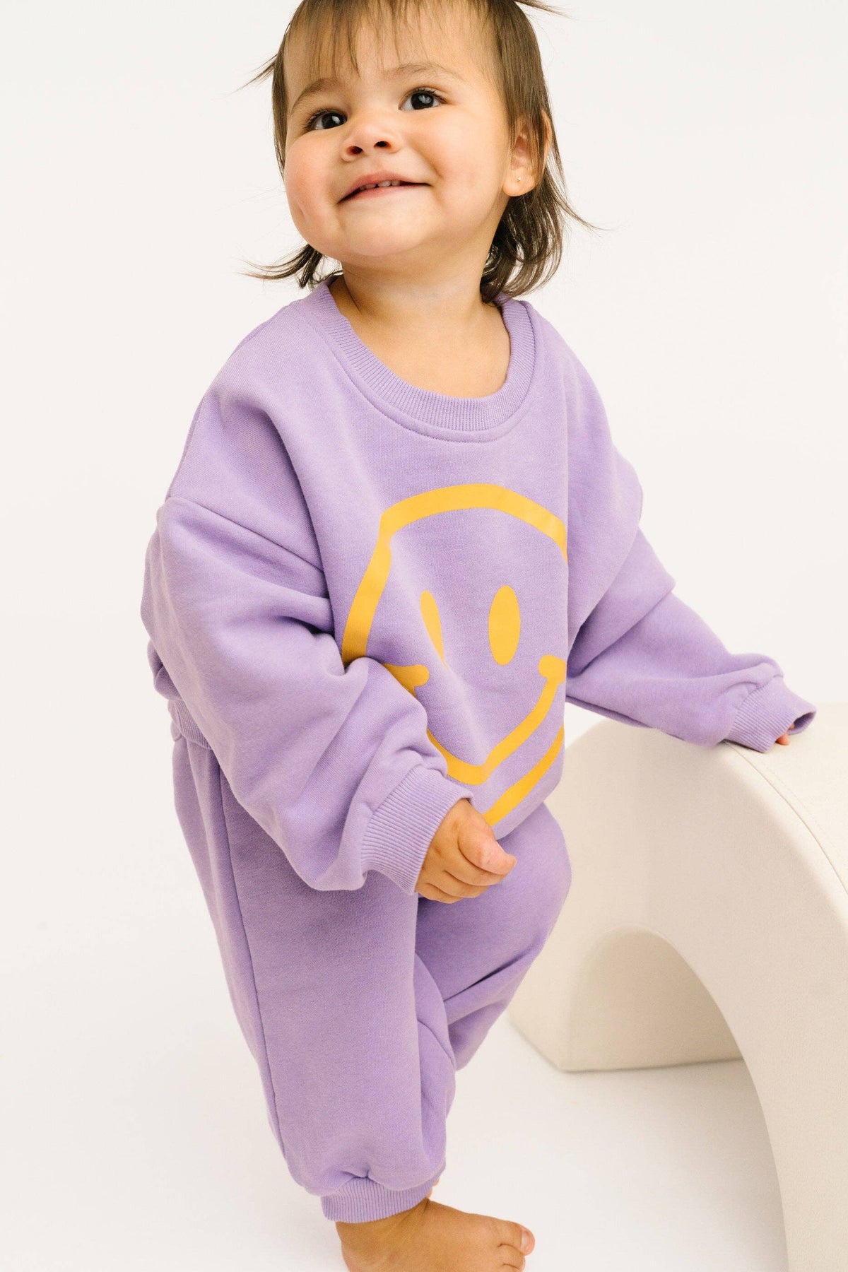 Violet Happy Sweatsuit