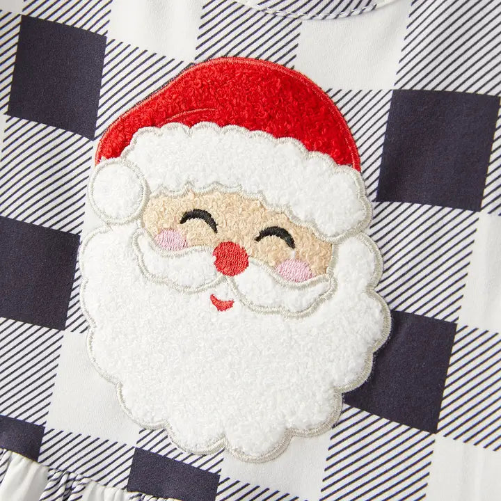 Merry Santa Ruffles Dress (SPECIAL DEAL)