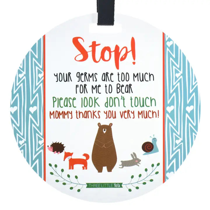 No Touching Stroller Tag