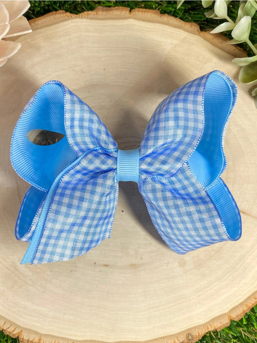 Gingham Classic Bows