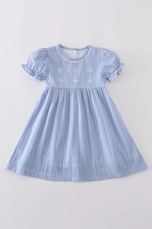 Timeless Grace Puff Sleeve Dress