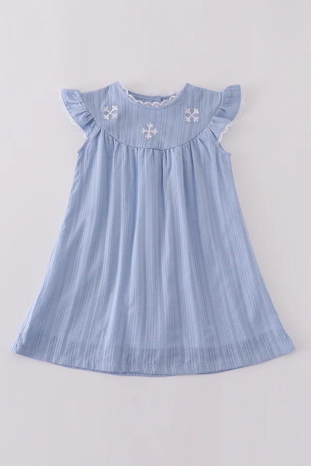Timeless Grace Embroidered Dress