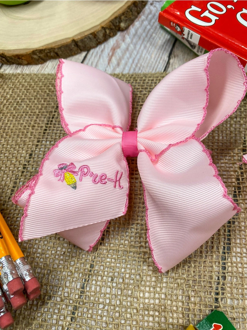 Pink Grade Level Bows