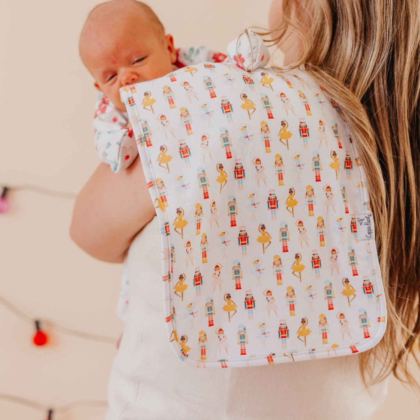 3 Pack Premium Burp Cloths - Juliet