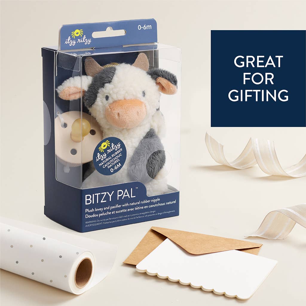 *FOUR OPTIONS* Bitzy Pal Natural Rubber Pacifier & Plush