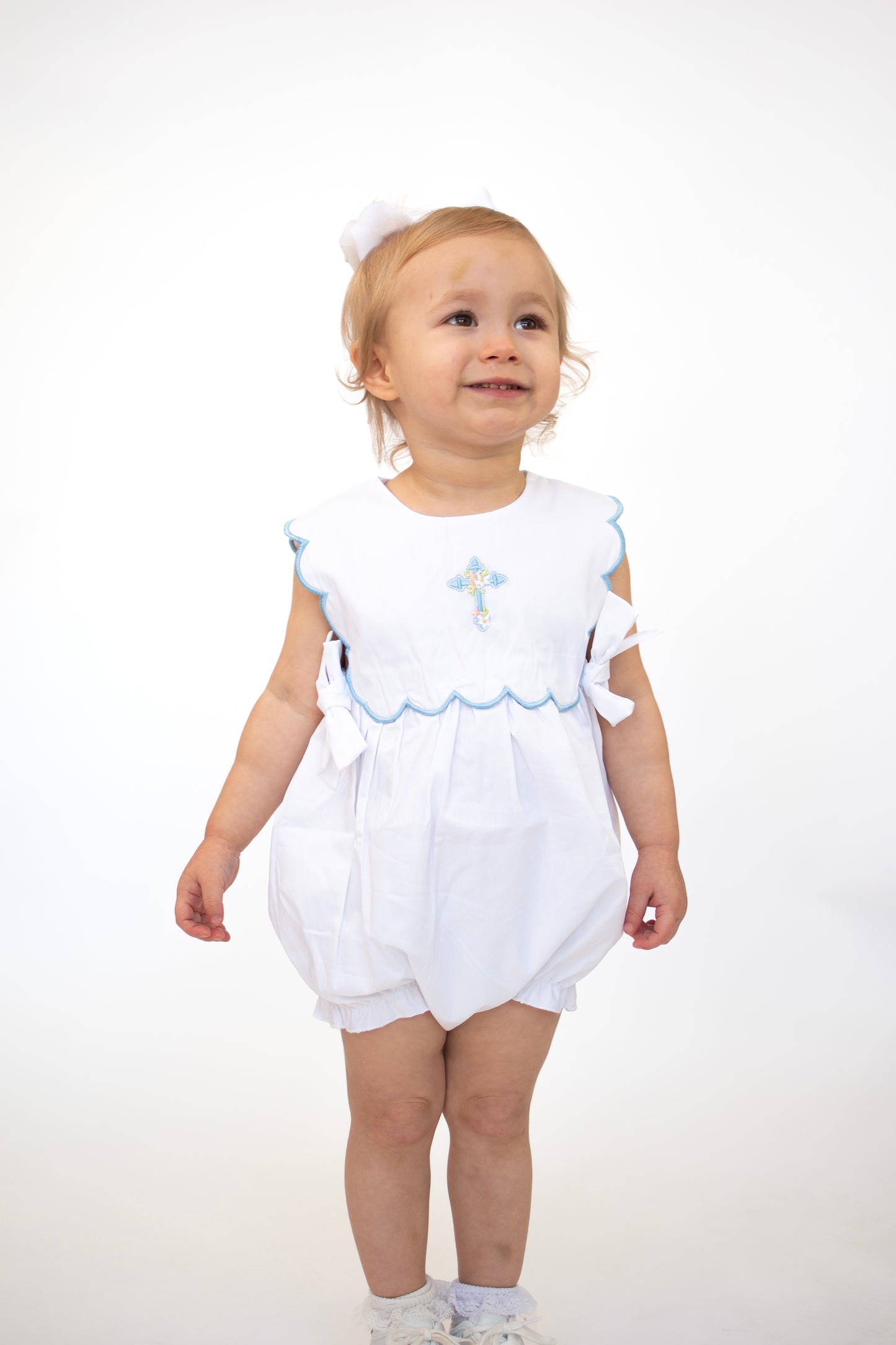 Blessed & Beautiful Bubble Romper