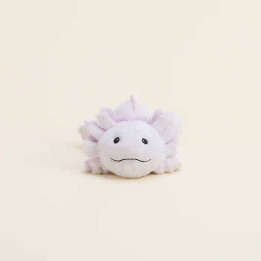 Pink Axolotl Warmies Junior