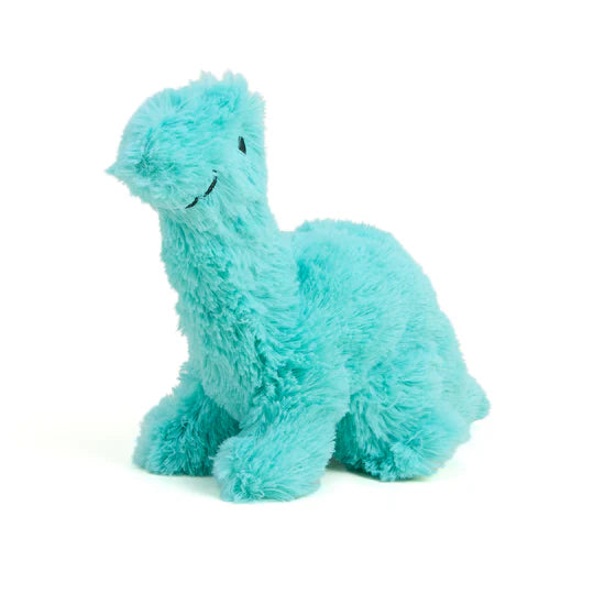 Teal Long Neck Dinosaur Warmies Junior