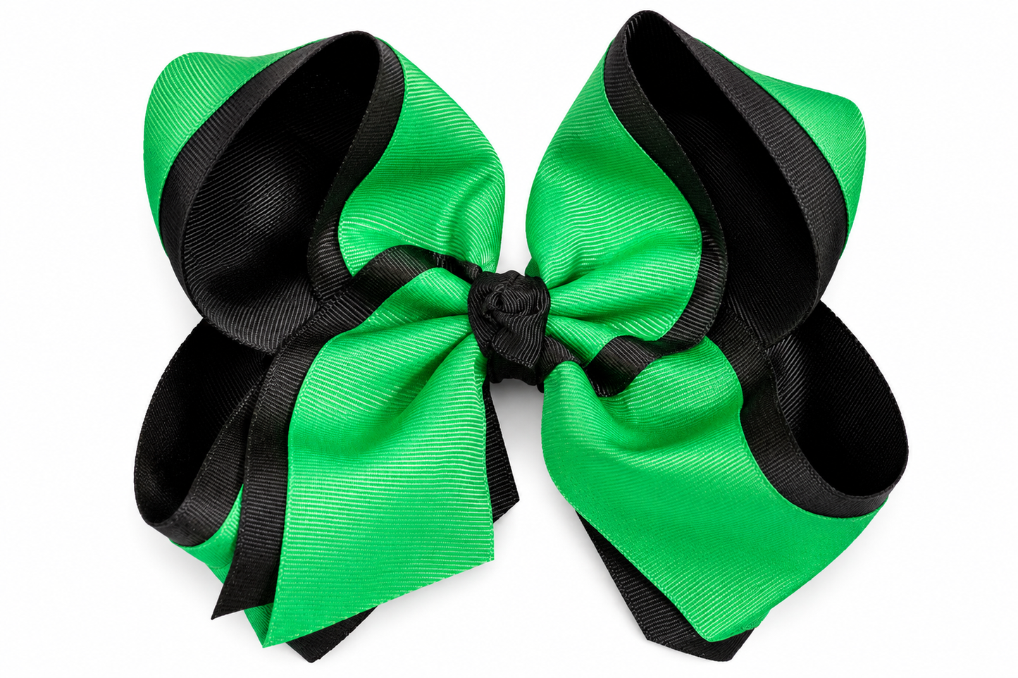 Green/Black 7" bow