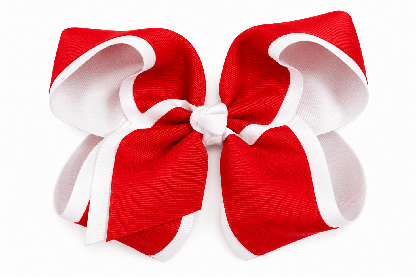 Red/White 7" bow