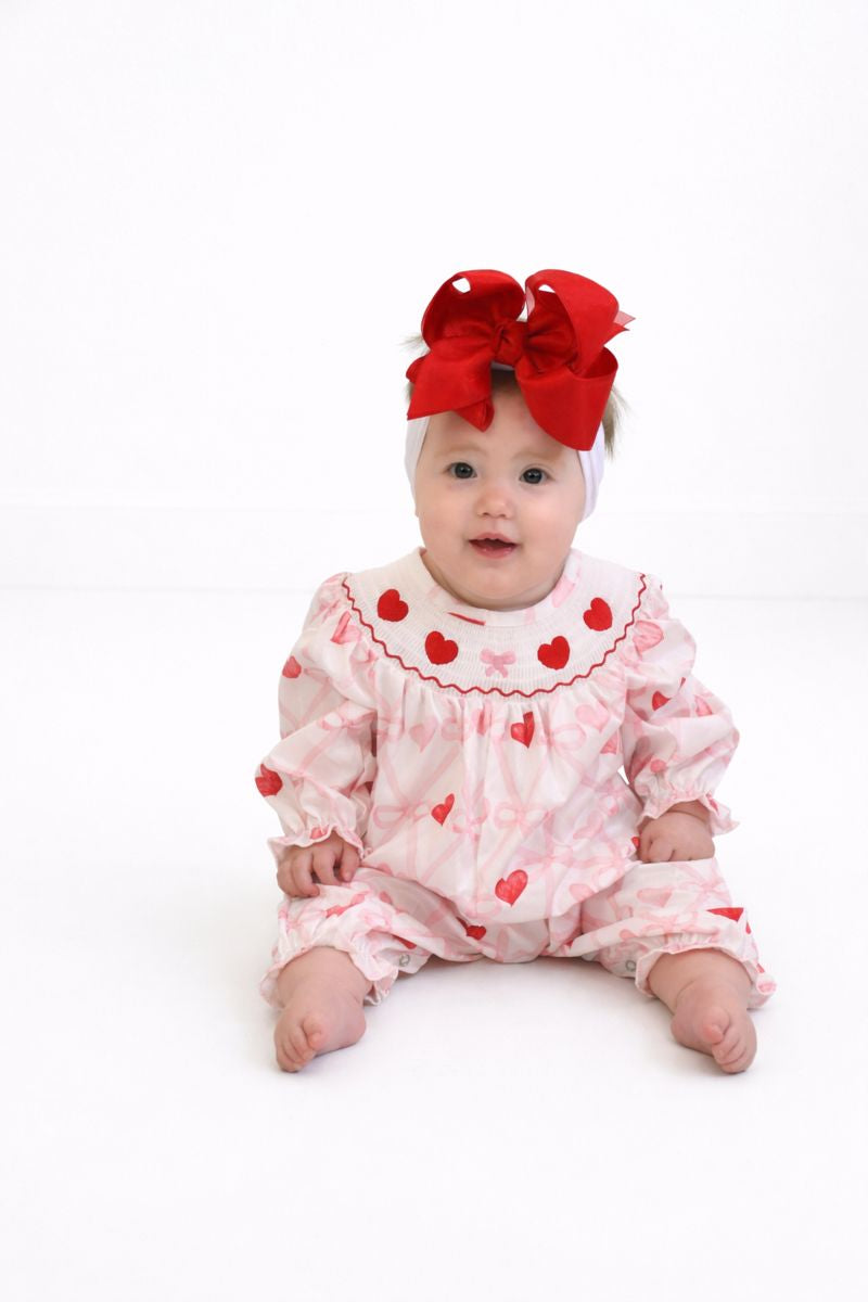 Little Lovebug Smocked Romper