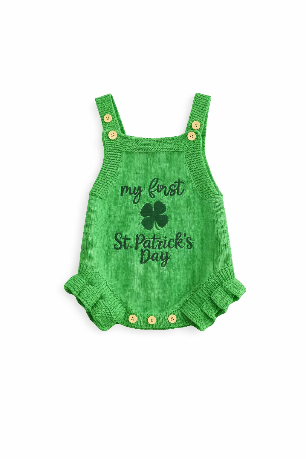 My First St. Patrick's Day Romper