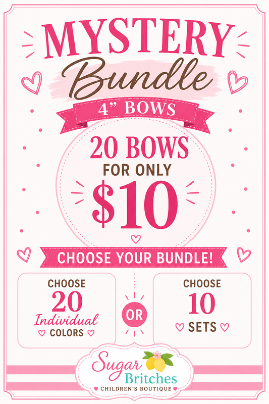WEDNESDAY DEAL: Piggie Bows Mystery Bundle