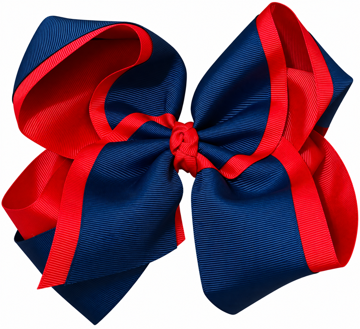Red/Navy 7" Bow