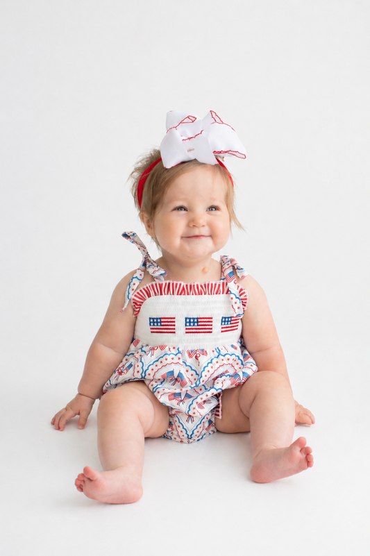 Star Spangled Romper