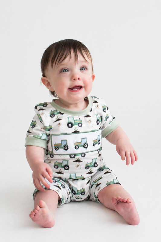 Little Farmhand Romper