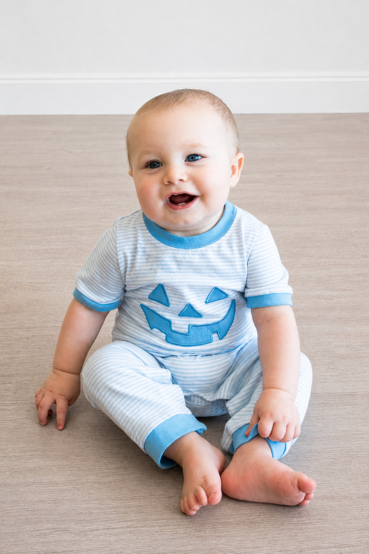 Smilin' Punkin' Boy Romper