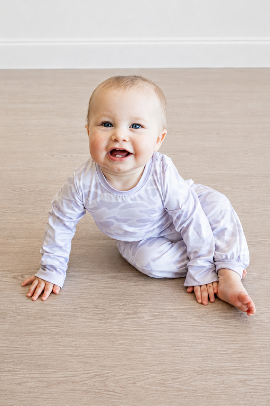 Frost Camo Boy Romper