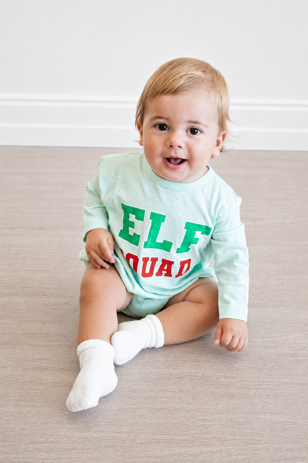 Elf Squad / Organic Long Sleeve T-Shirt Bubble