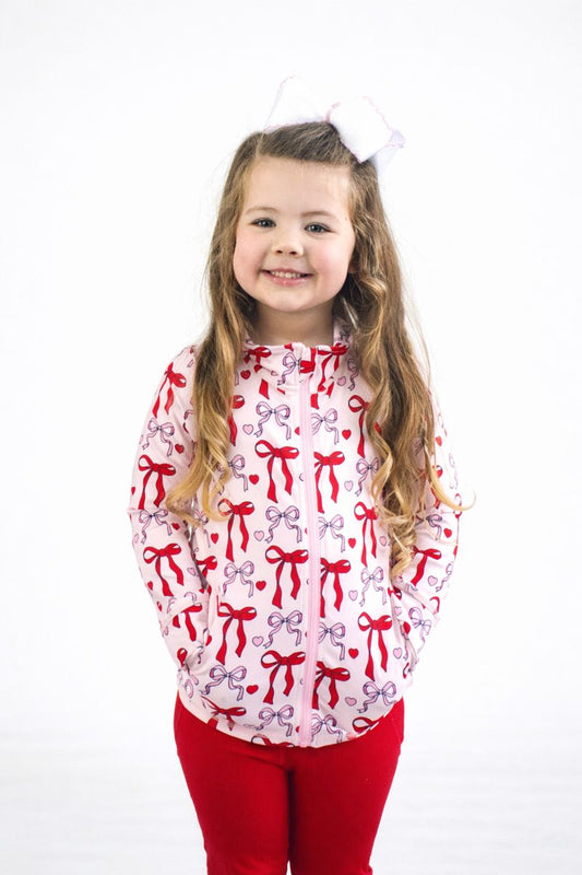 Love Knots Girls Athletic Set