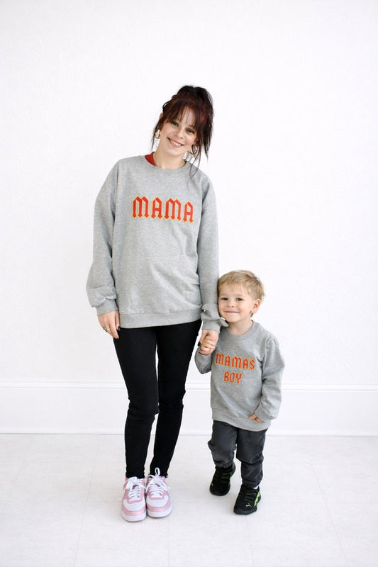 Mama's Boy & Mama Shirts/Rompers (Mama runs small)