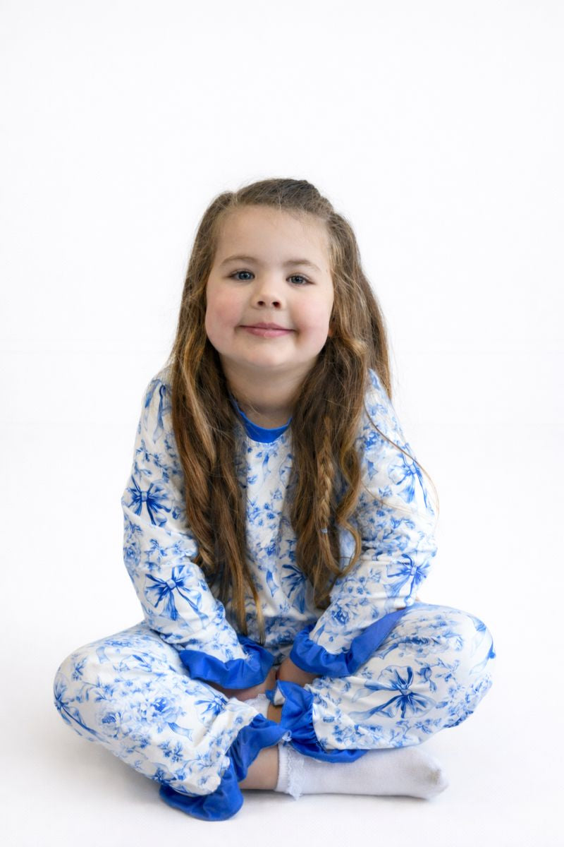 Cobalt Coquette Loungewear