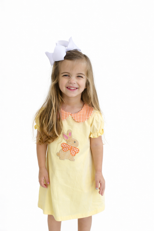 Yellow & Orange Bunny Dress
