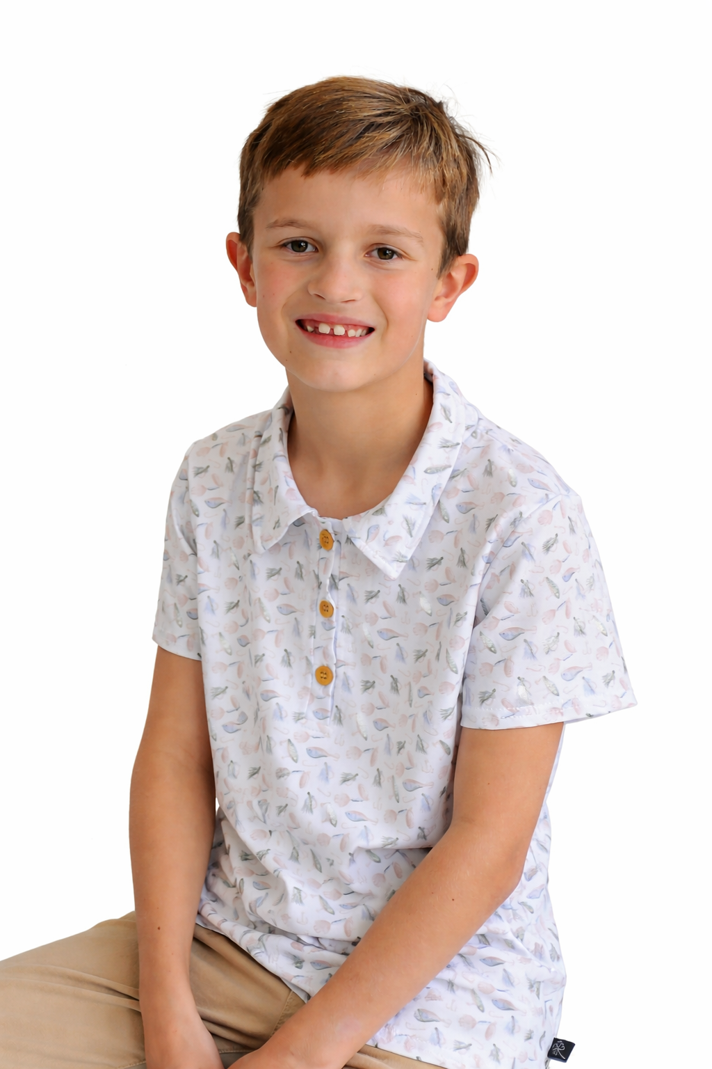 Flyfish Boy Collar Shirt
