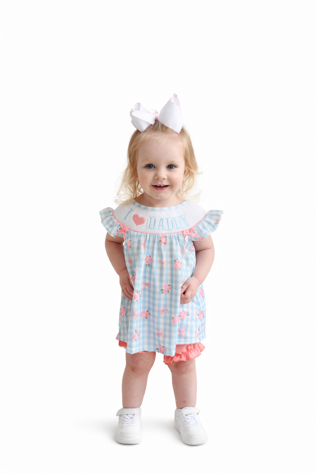 Blue I love DADDY Bloomer Set