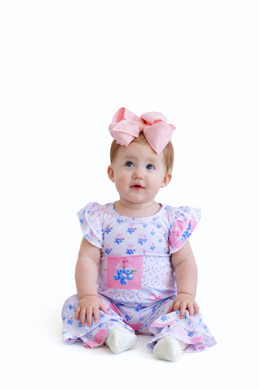 Blueberry Patch Romper