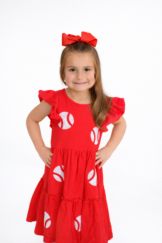 Baseball Sequin Dress