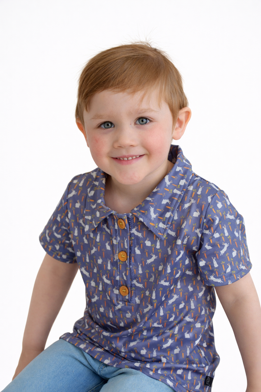 Bunnyhop Boy Collar Shirt