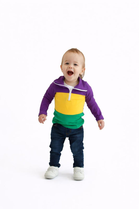 Mardi Stripes Pullover Shirt