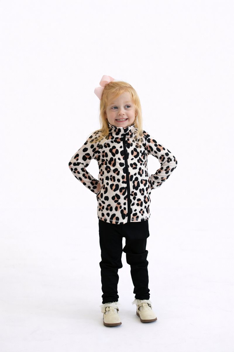 Cheetah Athletic Girls Set