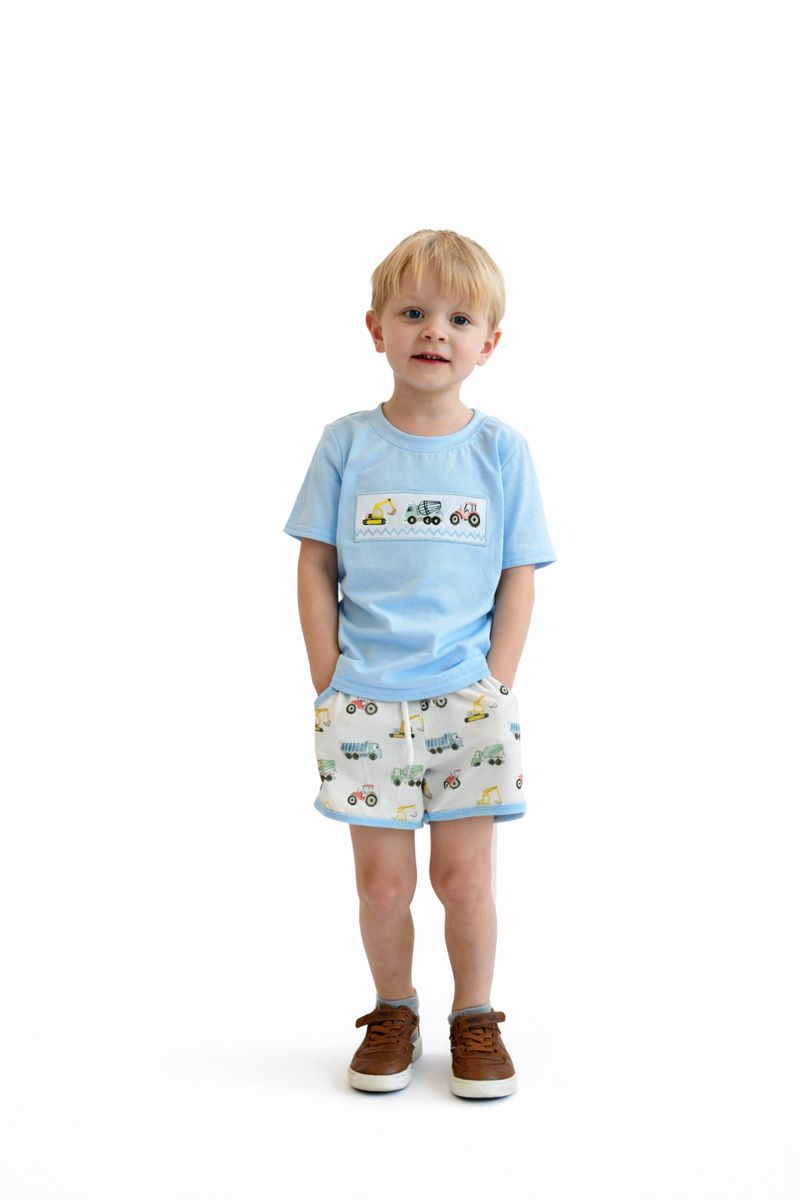 Little Builder Shorts Set