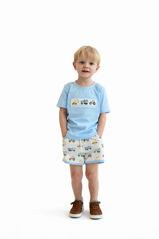 Little Builder Shorts Set