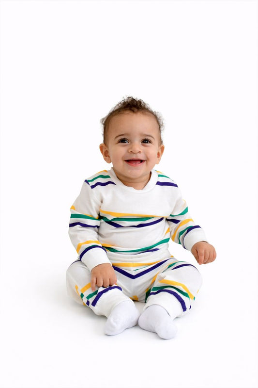 Mardi Gras Stripes Jogger