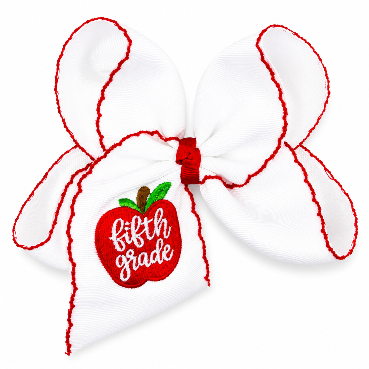 6" Grade Level Moonstitch Bows