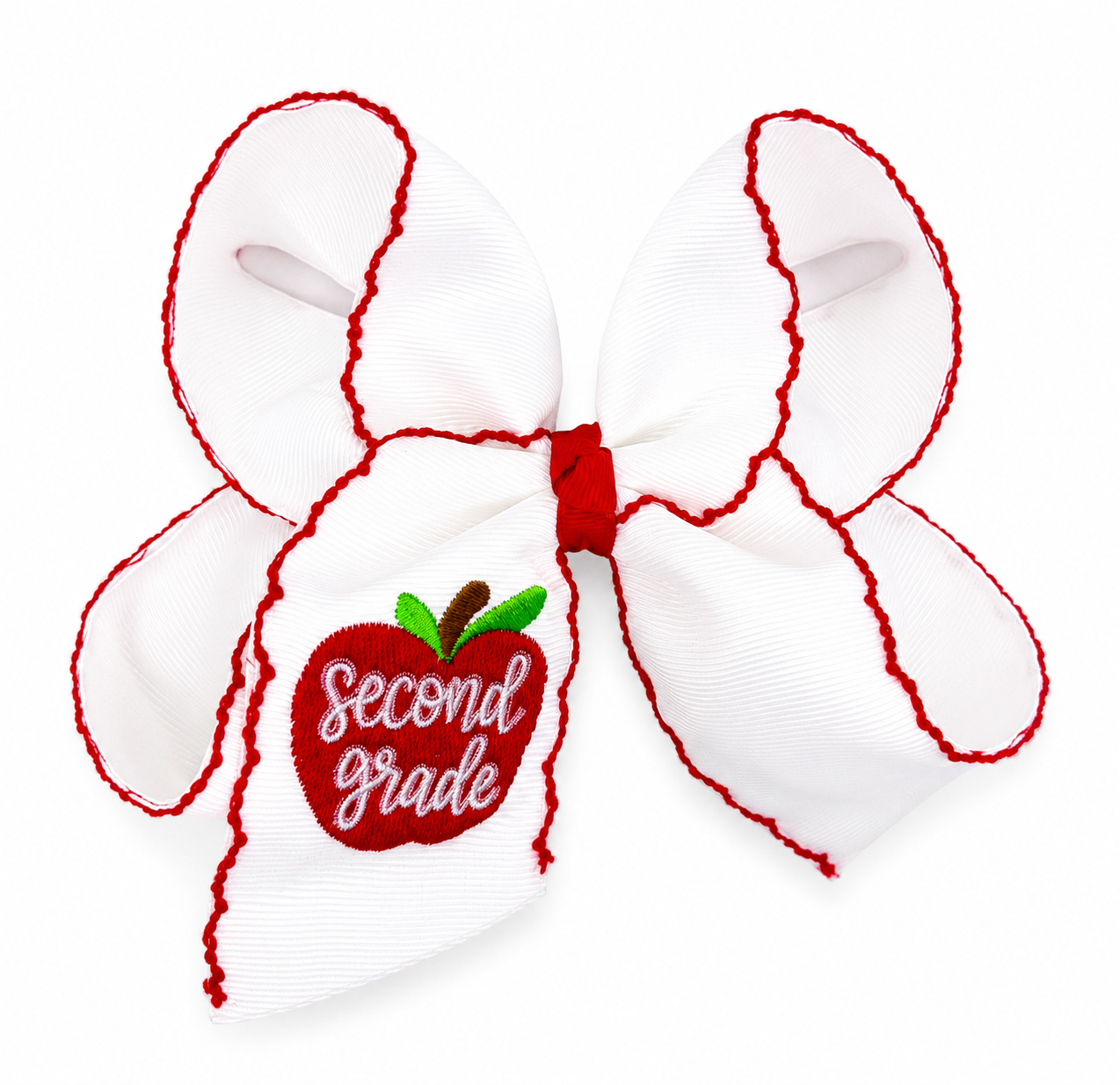 6" Grade Level Moonstitch Bows
