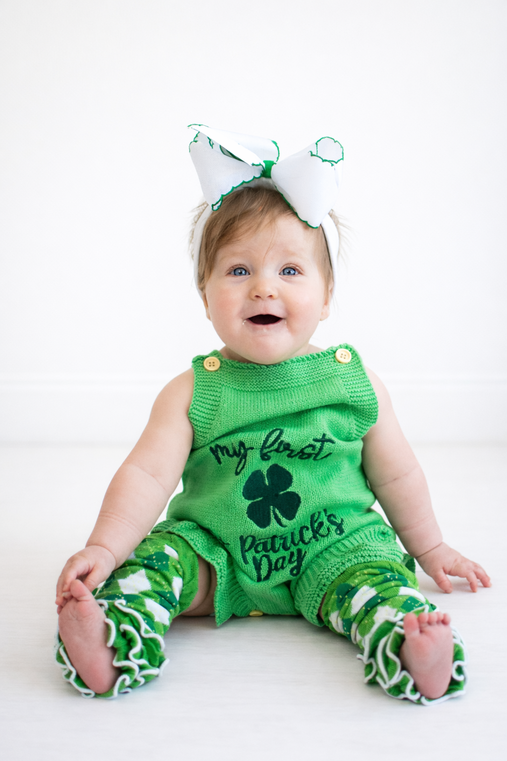 My First St. Patrick's Day Romper