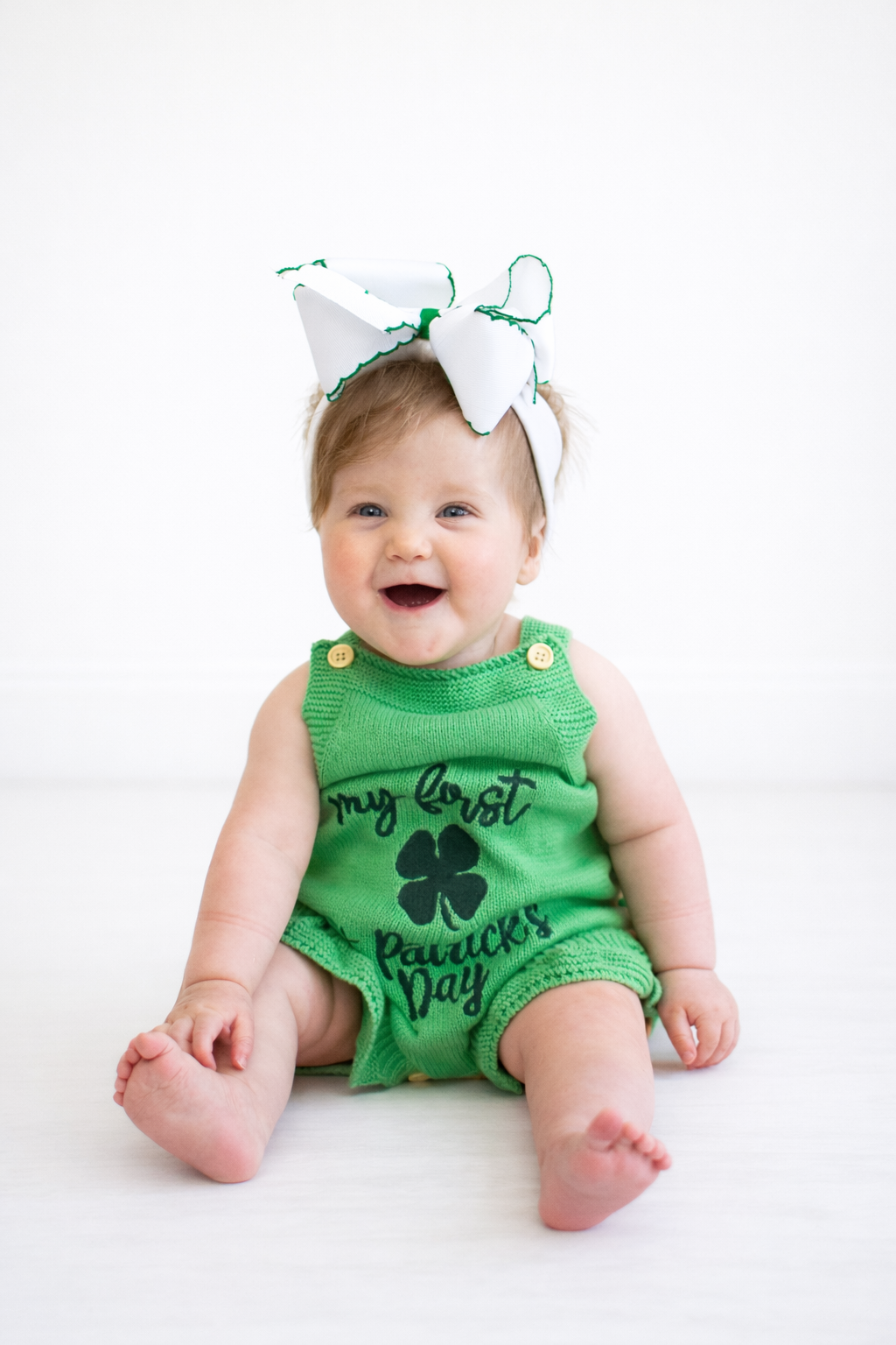 My First St. Patrick's Day Romper