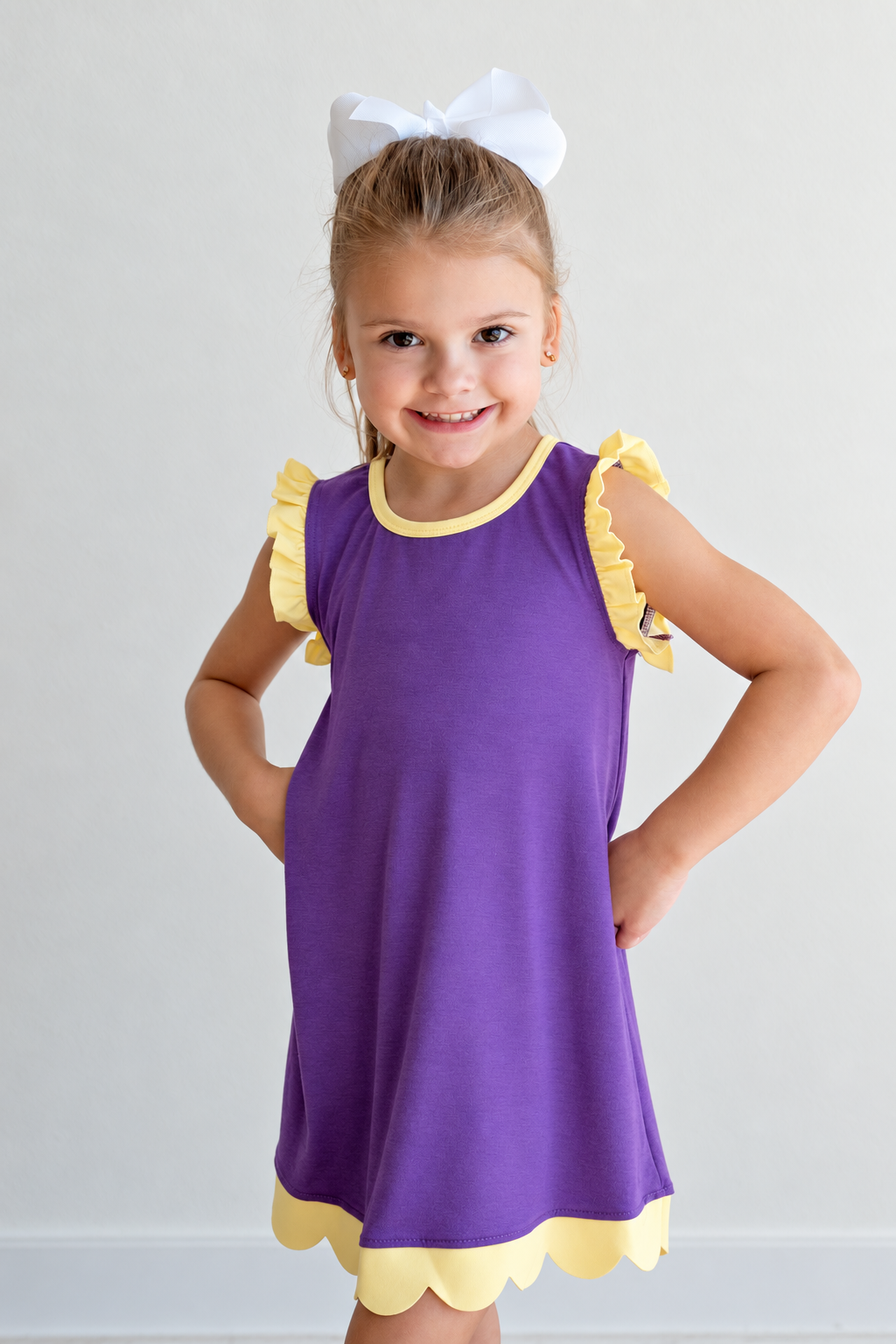 Purple/Gold Spirit Dress