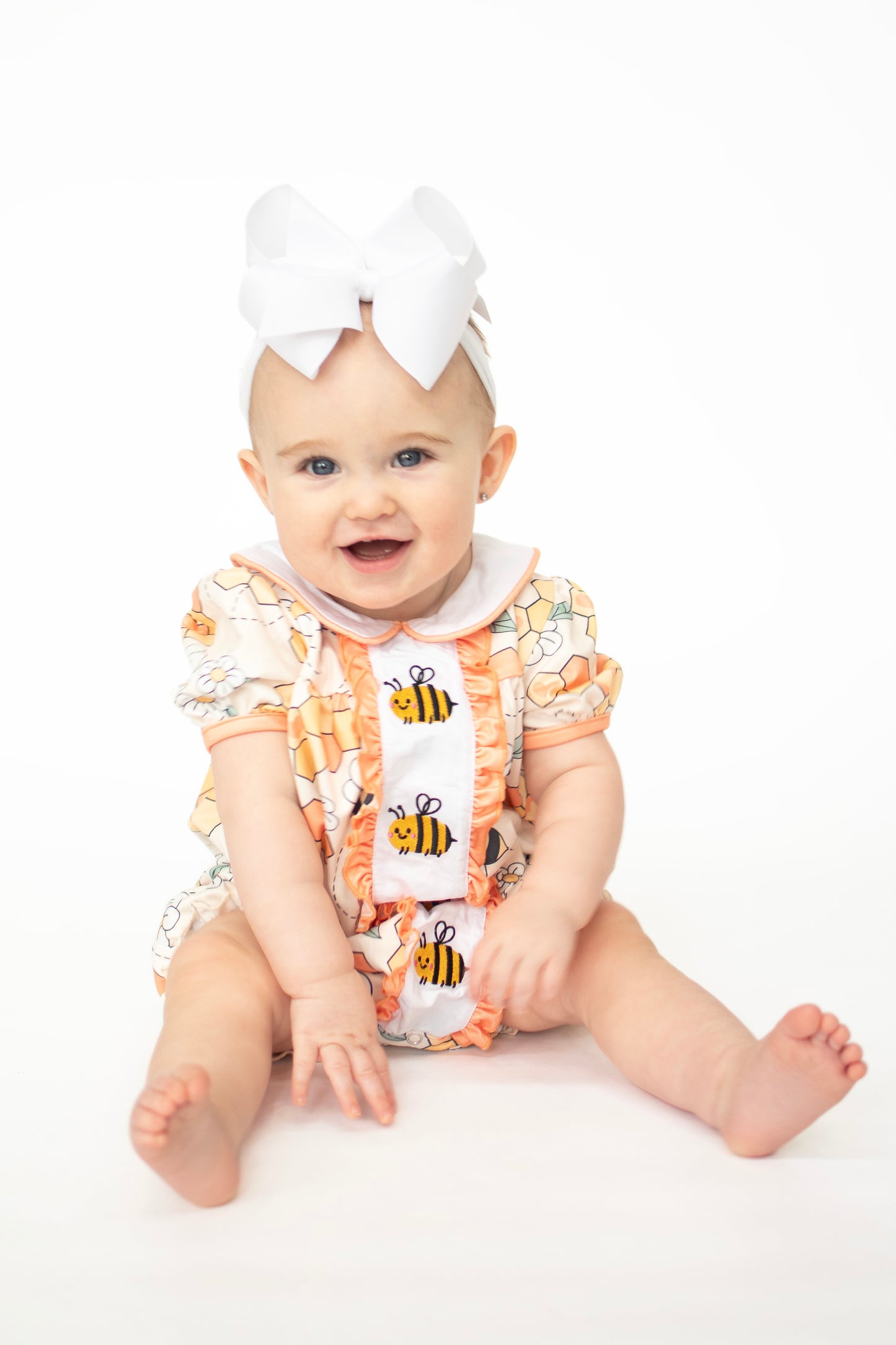 Sweet as Honey Bubble Romper