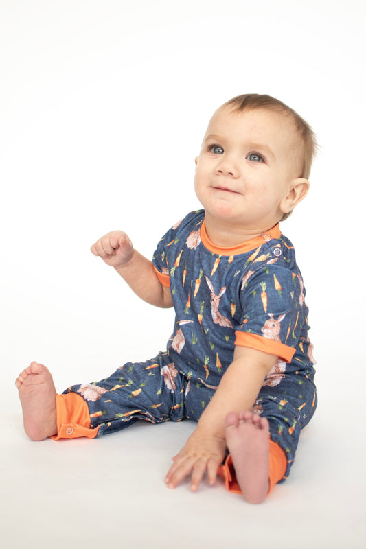Carrot Thumper Boy Romper