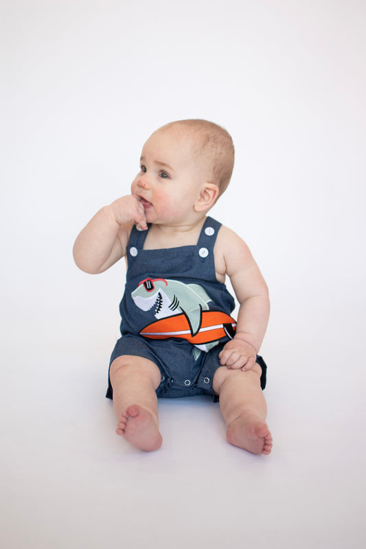 Shark Applique Romper