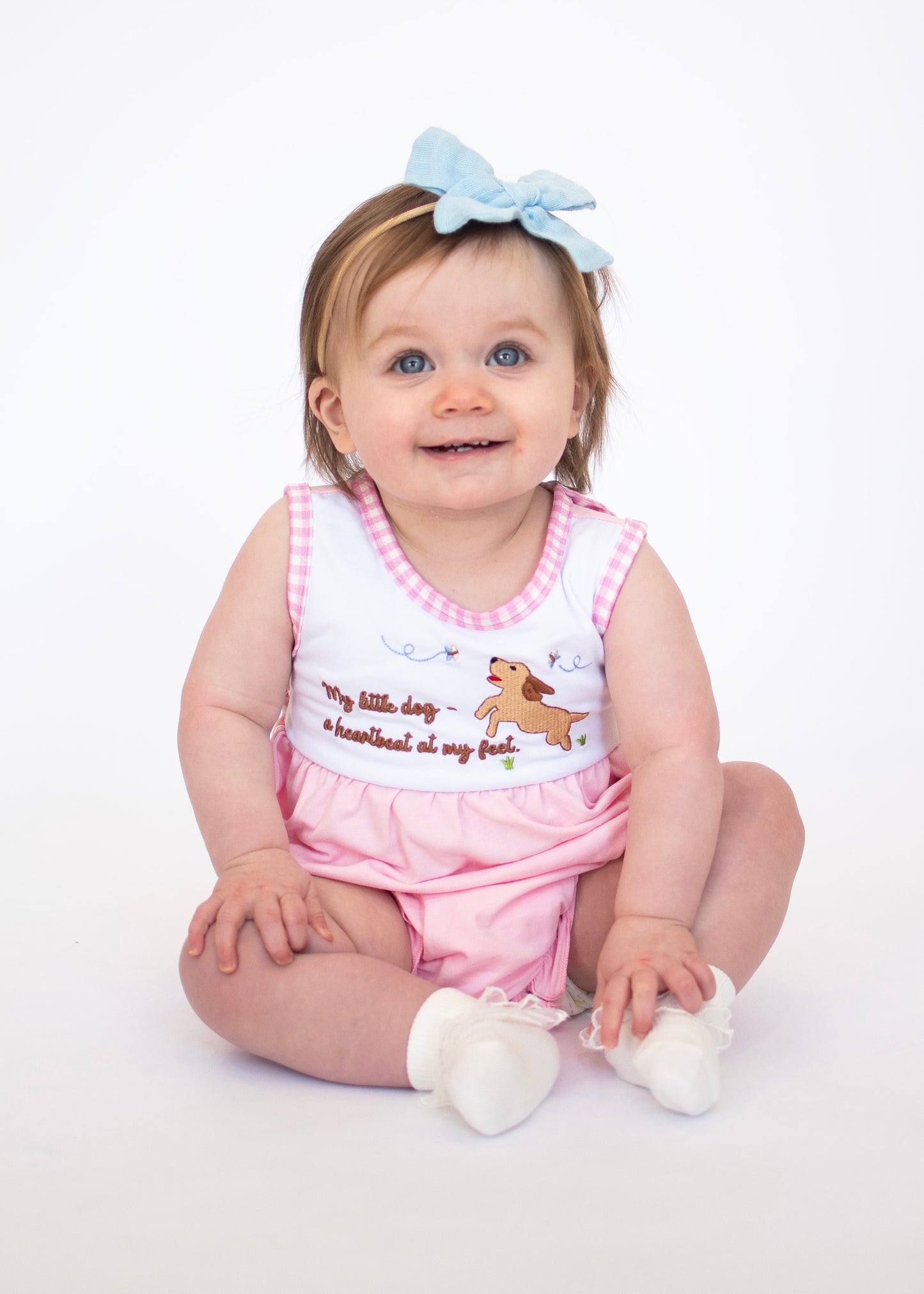 My Little Dog Girl Romper